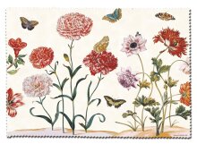 Kunstvolles Hartschalen - Brillenetui Maria Sybilla Merian mit Microfasertuch