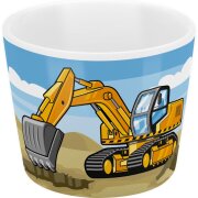 Niedlicher Sheepworld Eierbecher aus Porzellan mit Bagger...