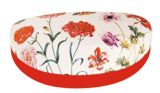 FRIDOLIN Kingsize Hartschalen-Brillenetui „Maria Sybilla Merian“ mit Mikrofasertuch