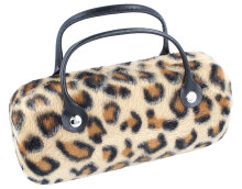 Modernes Brillenetui / Handtasche NAMIBIA mit Leo -...
