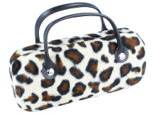 Modernes Brillenetui / Handtasche NAMIBIA mit Leo -...