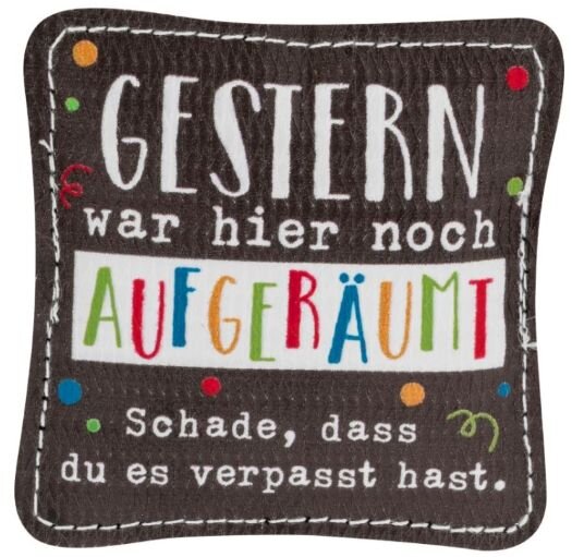 Sheepworld Magnet „Gestern war hier noch AUFGERÄUMT…“