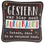 Sheepworld Magnet „Gestern war hier noch...