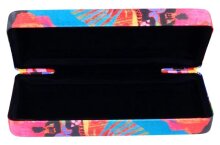 Farbenfrohes Brillenetui "Abstract" mit...