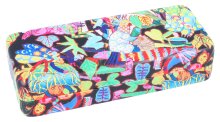 Farbenfrohes Brillenetui "Abstract" mit...