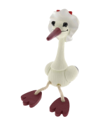 Kreativer Brillenhalter im Storchen-Design in Bordeaux -...