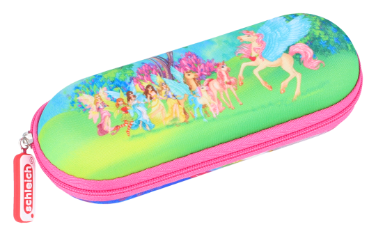 Schleich bayala® Kinder-Brillenetui – Stabiles Hardcase mit Rundum-Reißverschluss