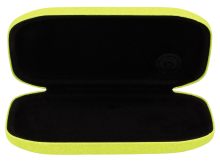 Schlankes Sonnenclip-Metalletui Tilos Cosy mit Stoffbezug...