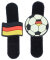 Brillenfan-Clip Fußball Deutschland Set 1