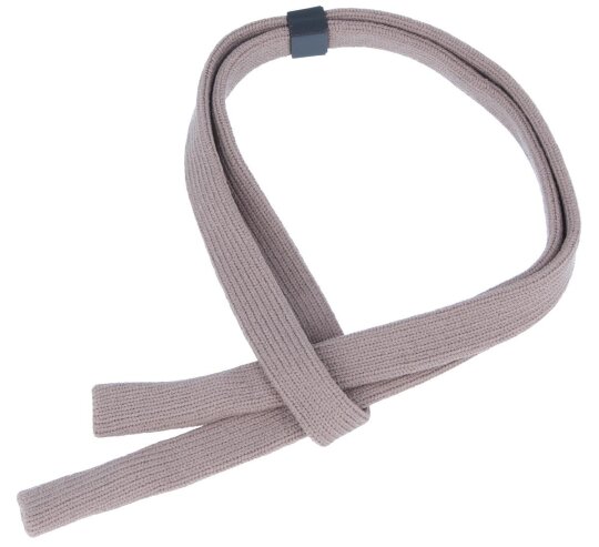 Sportliches Brillenband mit eingelassenem Tube-Endstück in Braun