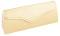 Robustes Dreieck-Metalletui Keeshi Gold mit Druckknopf