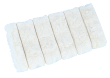 Schönes Springblendenetui Sumba Fluffy in Creme