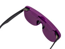 LUPS Brillen- & Sonnenbrillenetui Aubergine – Ultraleicht aus recyceltem Silikon