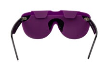LUPS Brillen- & Sonnenbrillenetui Aubergine – Ultraleicht aus recyceltem Silikon