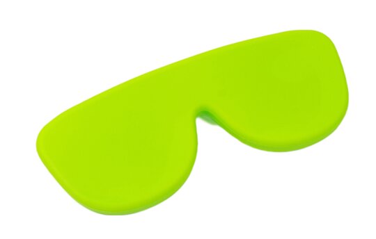 LUPS Brillen- & Sonnenbrillenetui Pistazie – Ultraleicht aus recyceltem Silikon