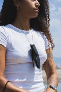 LUPS Brillen- & Sonnenbrillenetui Schwarz – Ultraleicht aus recyceltem Silikon
