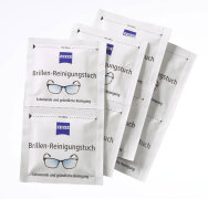 ZEISS Brillen-Reinigungstücher mit Alkohol 20...