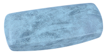 Hartschalen-Brillenetui Jura Untamed Eisblau mit edlem...
