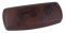 Hartschalen-Brillenetui Jura Untamed Schoko mit Pferdeprägung und edlem Kunstleder-Finish