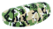 Hartschalen-Brillenetui Camouflage-Muster grün