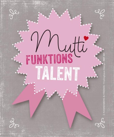 Brillenputztuch / Microfasertuch von Rannenberg & Friends "Muttifunktionstalent"