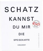 Brillenputztuch von Rannenberg & Friends "Schatz...