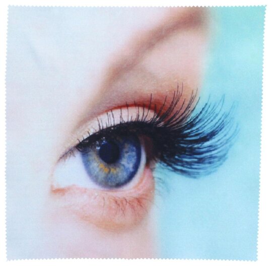 Microfasertuch mit Motiv - "Auge"