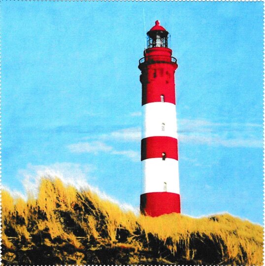 Microfasertuch mit Motiv "Leuchtturm"