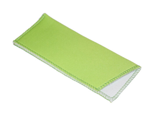 KUBA weiches, grünes Soft-Einstecketui aus Neopren in Grün