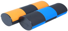 Zauberetui | Logic | Change Brillenetui  - Medium lang - schwarz - orange/blau