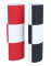 Zauberetui | Logic | Change Brillenetui weiß - Medium lang - bicolor rot/schwarz