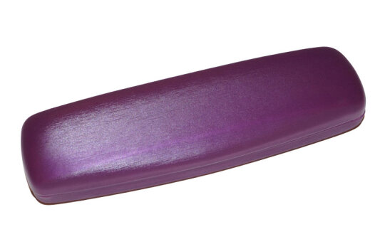 schmales Brillenetui KRETA-FASHION - lila