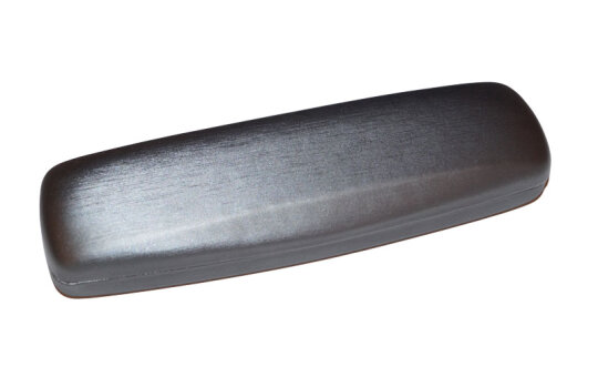 schmales Brillenetui KRETA-CLASSIC - silber