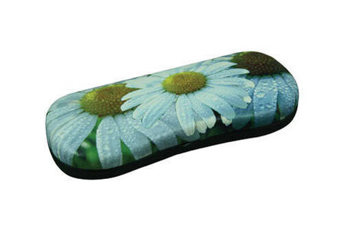 Hartschalen Brillenetui mit Motiv - Margeriten
