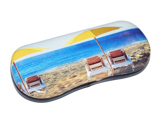 Hartschalen Brillenetui mit Motiv - Beach