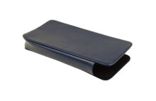 Stecketui mit Schreiberfach - blau