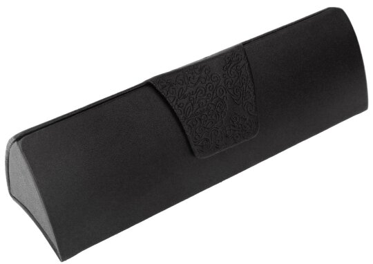 elegantes Dreieck-Brillenetui - MARIE - in schwarz