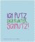 Brillenputztuch / Microfasertuch von Rannenberg & Friends "Ich putz dich runter, Schmutz!"