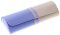 Schönes Brillenetui "HANNI" aus Kunstleder mit Magnetverschluss in Violett - Beige