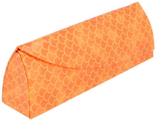 Dreiecksetui SALIM mit Magnetverschluss in orange