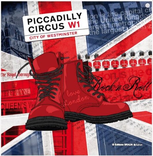 City Life 2 - Piccadilly Circus - La Kelnet Mikrofasertuch