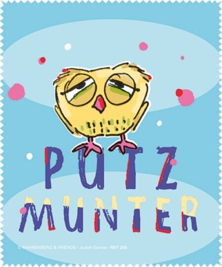 Brillenputztuch - PUTZMUNTER - von Rannenberg&Friends
