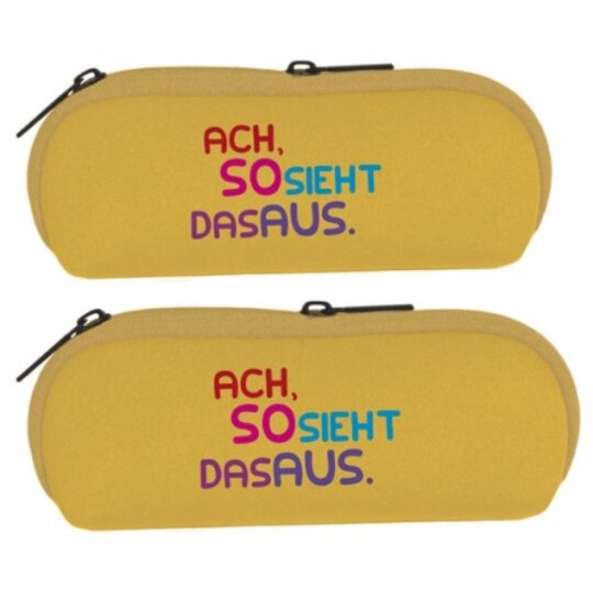 Brillenetui "Ach so sieht das aus" von Rannenberg & Friends