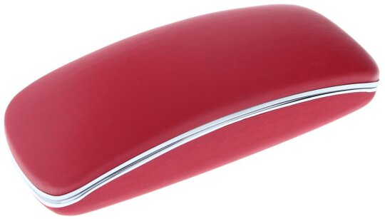 Großes Brillenetui - Hartschalenetui FRIEDA / HANSI - rot