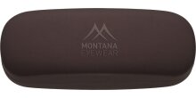 Montana Eyewear Brillenetui - Etui mit Klappverschluss in mattem braun