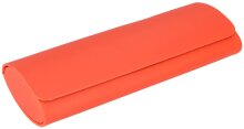 Ovales Etui SHERIN mit Magnetverschluss in Orange