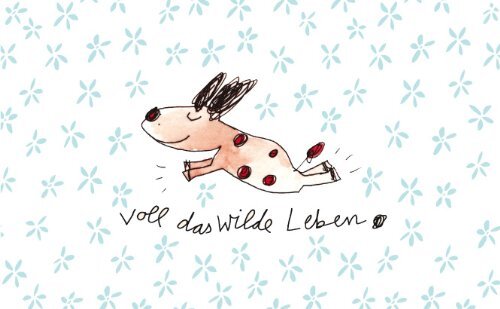 Robustes Schneidebrettchen / Frühstücksbrettchen Rannenberg & Friends "Voll das wilde Leben"