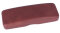 schmales Hartschalen - Brillenetui - JOHN - in Braun mit Metallscharnier