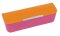 Dreiecksetui Catania im Kunstleder-Design mit Magnetverschluss in orange-pink