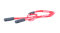 Sportband / Brillenband mit Stopper und Grip-Befestigung in Rot